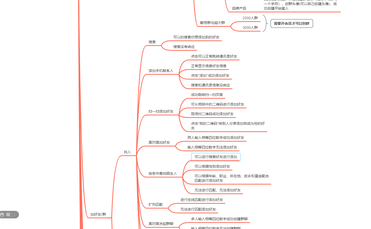 qq思维导图之消息模块