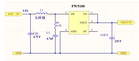 37v升压5v37v转5v电路图芯片