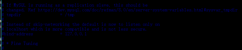 腾讯云ubuntu18.04安装mysql并设置忽略大小写第3张