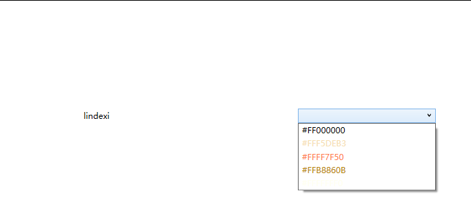 WPF 下拉框选项做鼠标 Hover 预览效果 