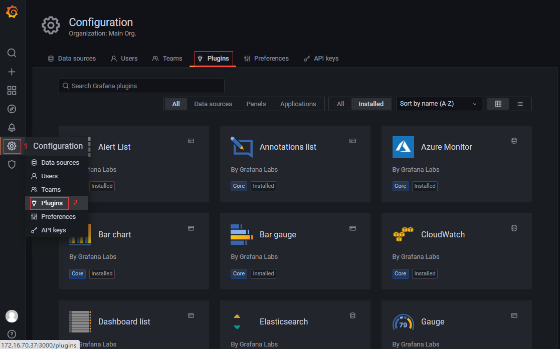 Linux下Zabbix5.0 LTS + Grafana8.2.2图形可视化