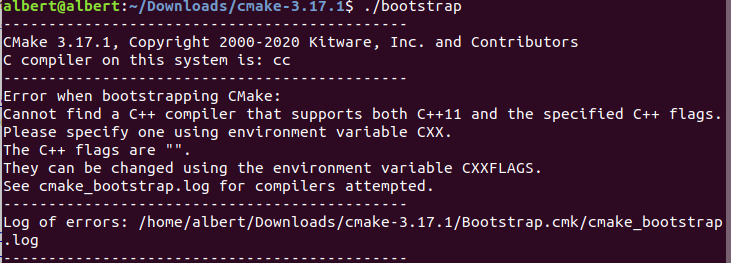 Как обновить cmake ubuntu