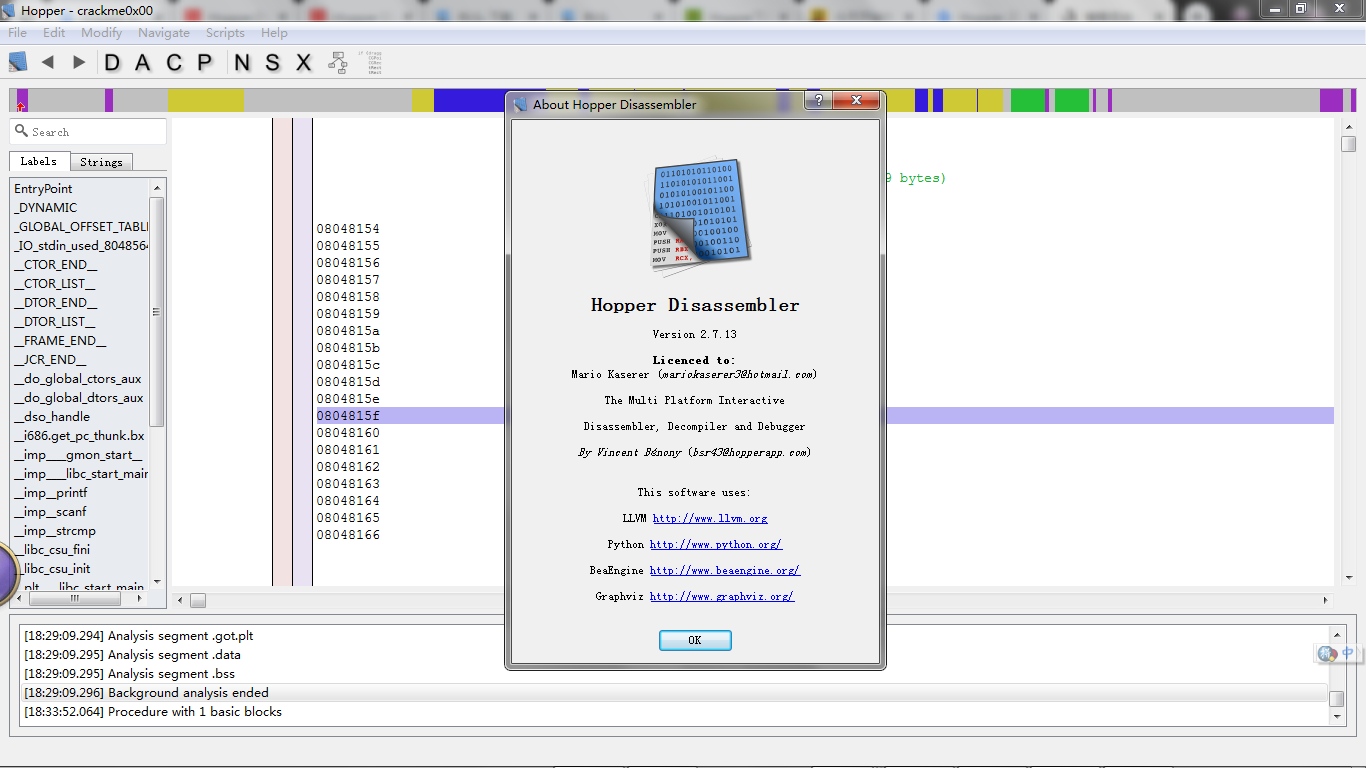 hopper disassembler 4.2.1 mac