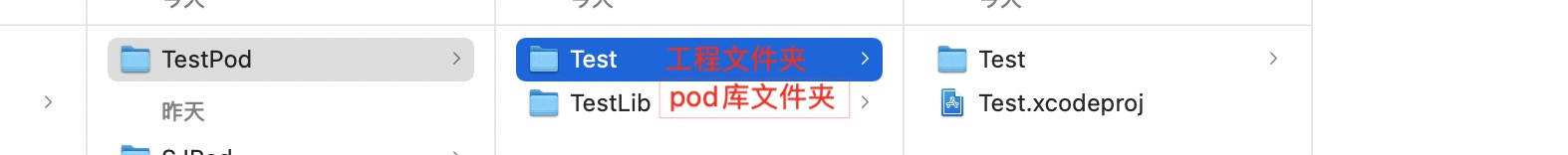 创建一个本地CocoaPods库 并在项目中使用该库第1张