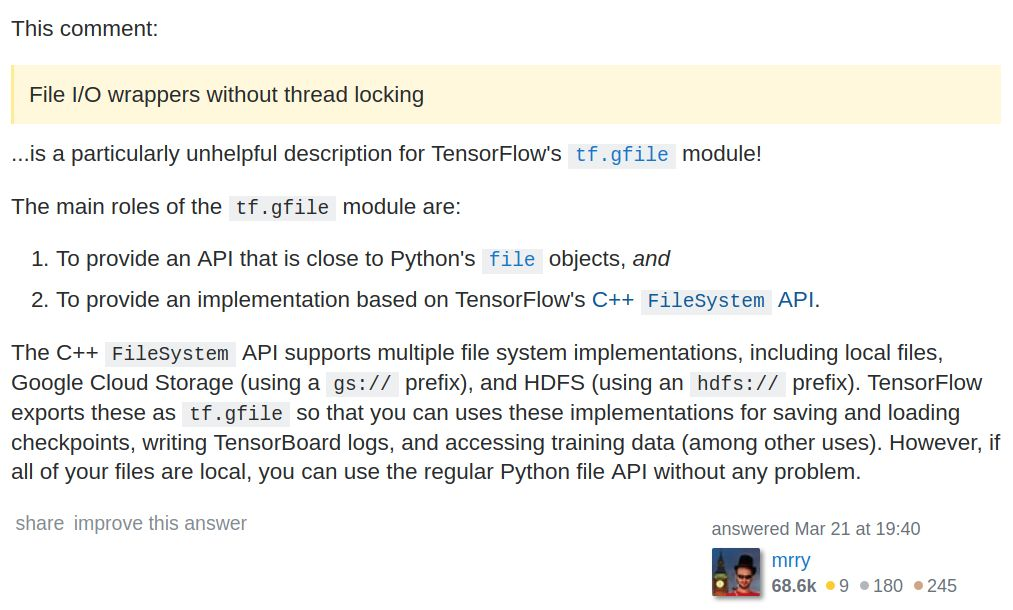 【转载】 tensorflow gfile文件操作详解第1张