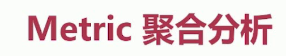 metric 聚合分析