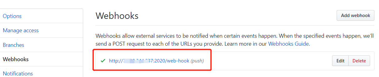 GO 使用Webhook 实现github 自动化部署第6张