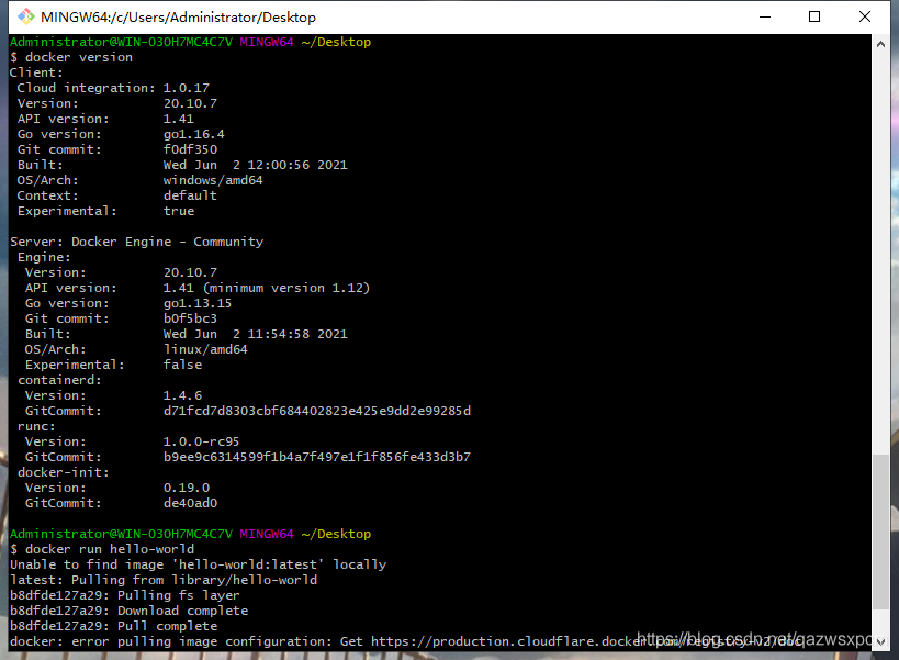 kitematic alpha vs