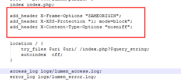 浅析Web安全漏洞里的X-Frame-Options、X-XSS-Protection、X-Content-Type-Options响应头配置以及如何通过nginx配置避免第1张