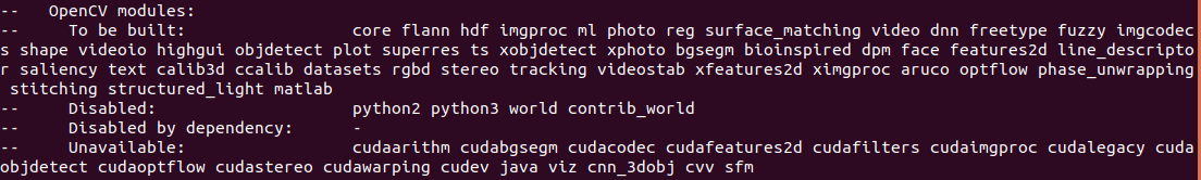 Ubuntu 环境安装 opencv 3.2 步骤和问题记录第1张
