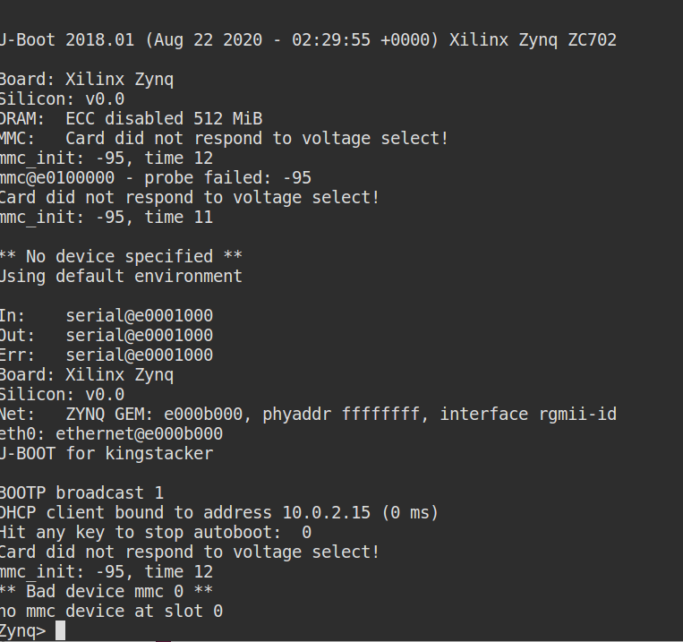 ZYNQ Linux 移植：包含petalinux移植和手动移植debian9第23张