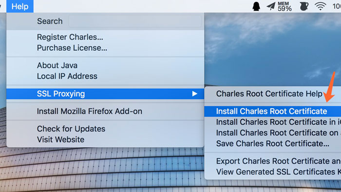 在mac中使用Charles抓包操作第2张