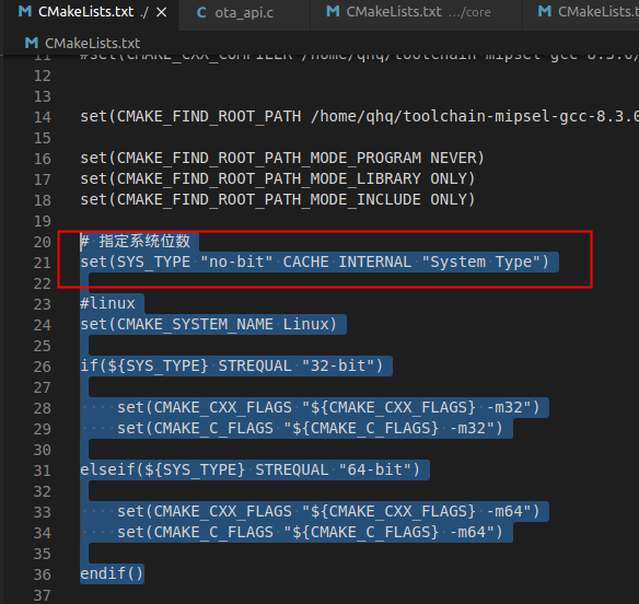 bash cmake command not found windows