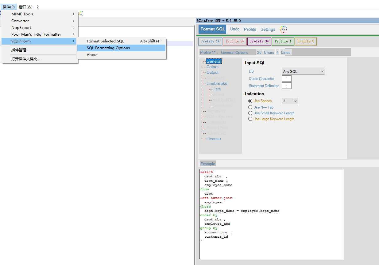 notepad++安装SQL格式化插件 郭大侠1 博客园