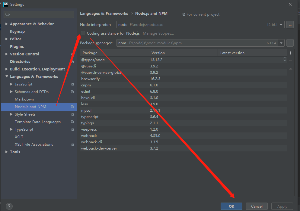 webstorm node debugger