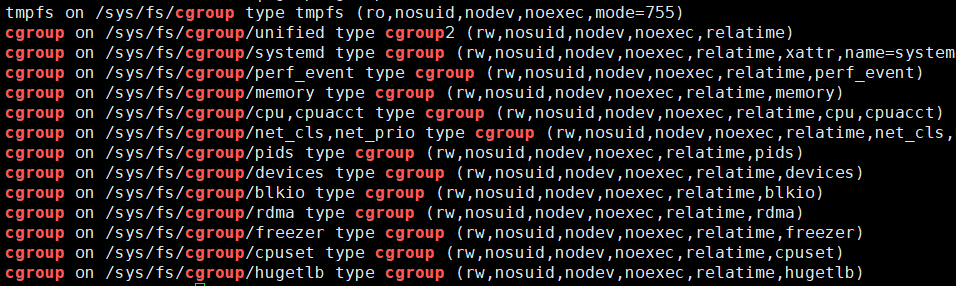 cgroups