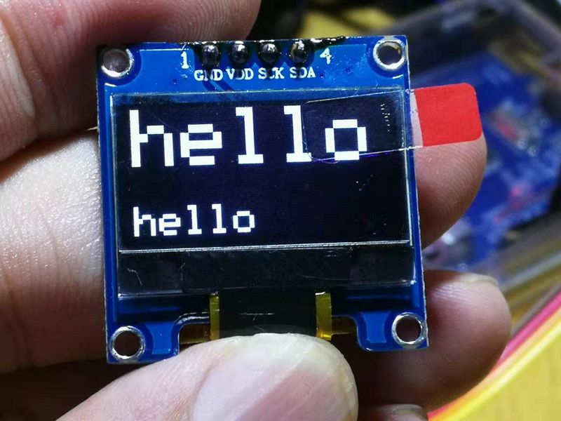 【雕爷学编程】Arduino动手做（93） 0.96寸OLED液晶屏第1张