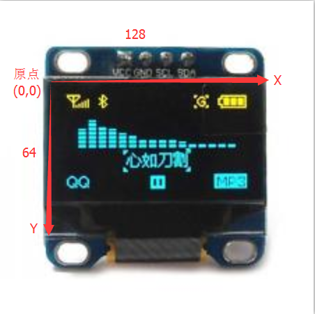 【雕爷学编程】Arduino动手做（93） 0.96寸OLED液晶屏第16张