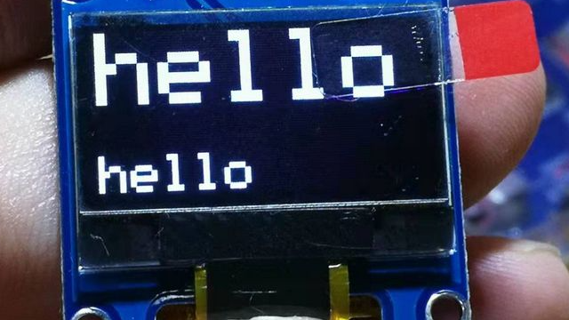 【雕爷学编程】Arduino动手做（93）--- 0.96寸OLED液晶屏 