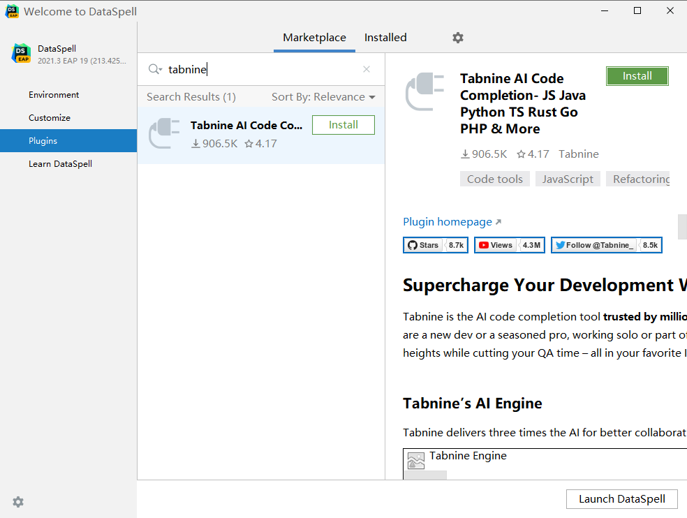 dataspell pycharm