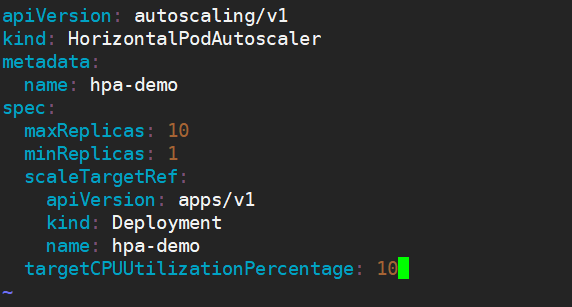 k8s學習之hpa