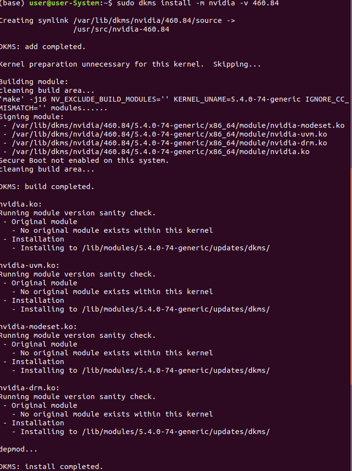 ubuntu18.04 当你的安装了cuda，程序跑着跑着，却崩溃了怎么办？（提示cuda没了）第4张