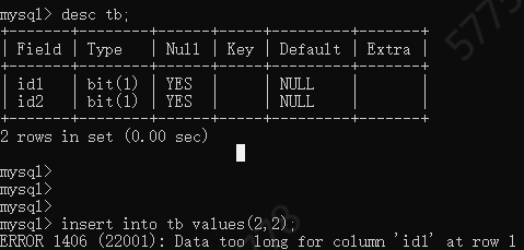 MySQL 5.7数据类型_mysql_15