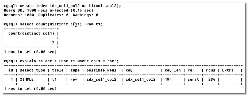 MySQL的索引优化分析(一)