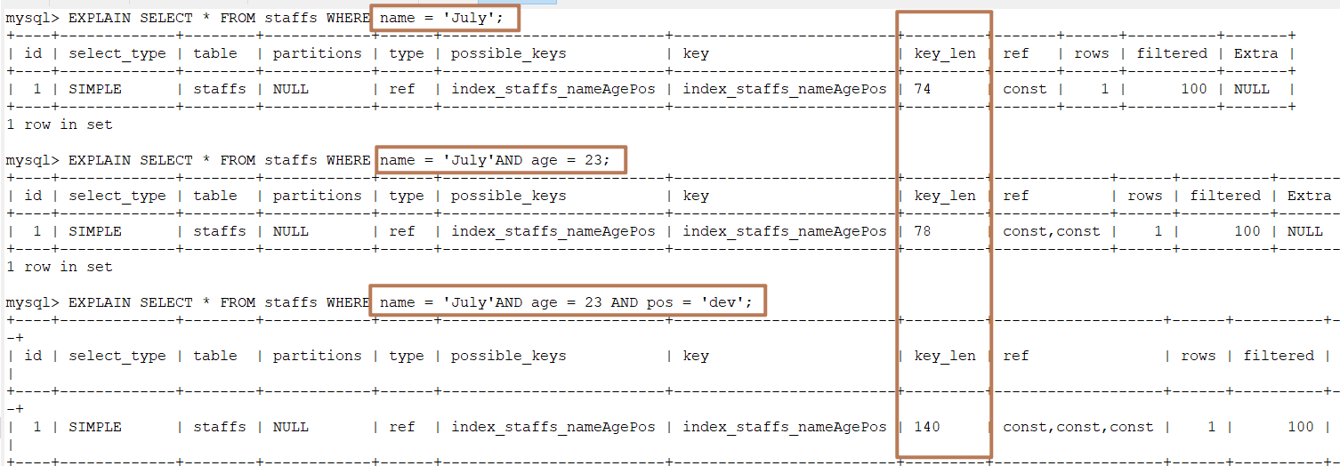 MySQL的索引优化分析(二)