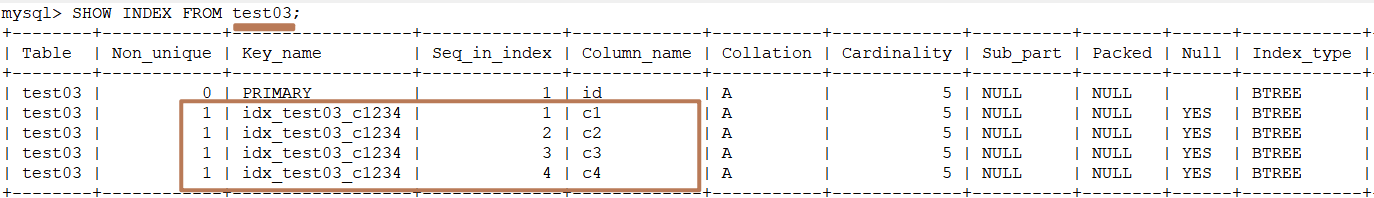 MySQL的索引优化分析(二)