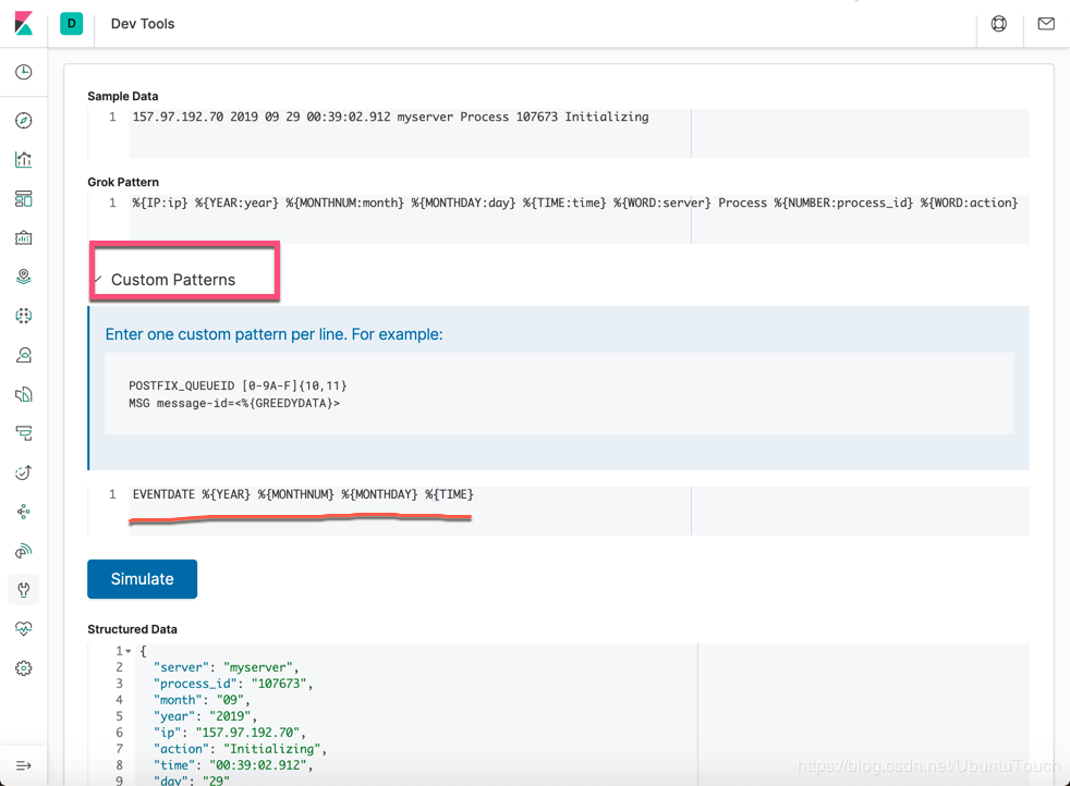 Elastic：在 Grok 中运用 custom pattern 来定义 pattern第5张