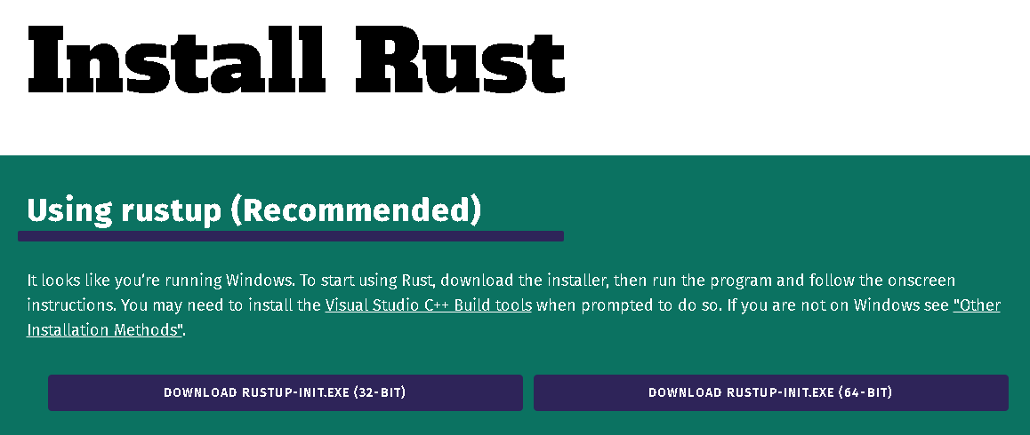 下载 rust-init