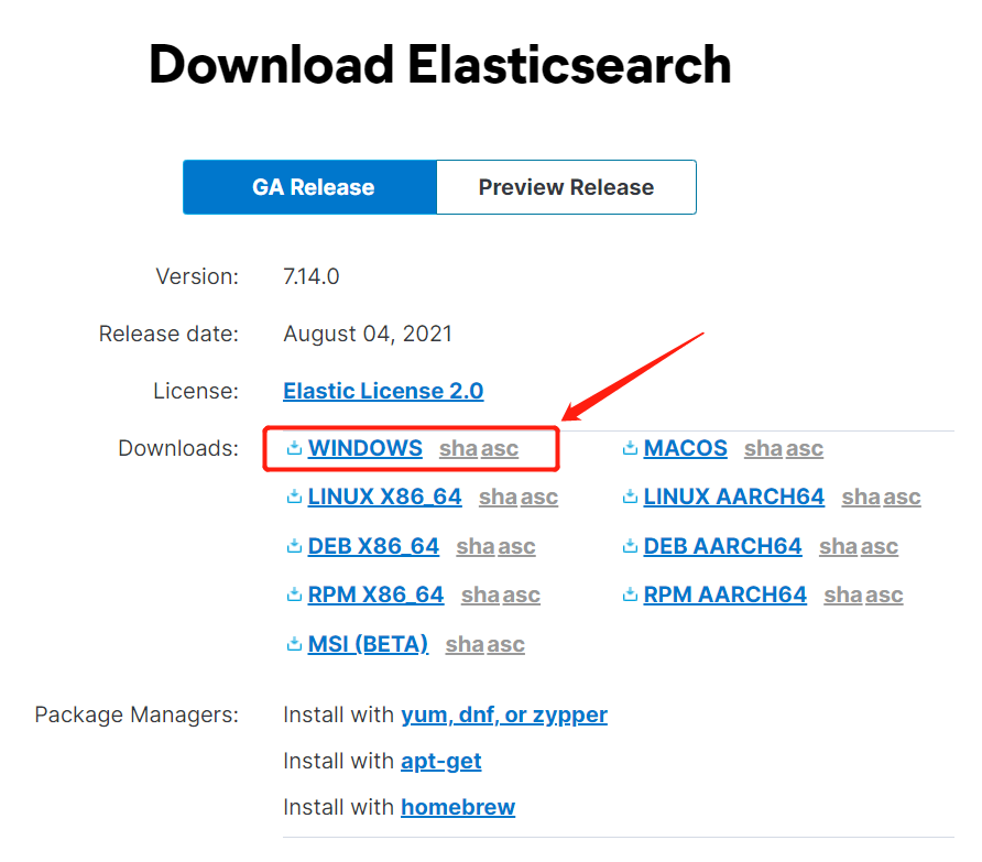 ElasticSearch 7.14安装步骤【windows平台】第1张