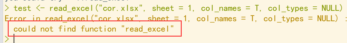 could-not-find-function-read-excel-2018