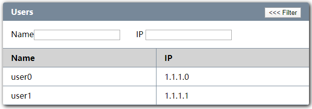 filter bar component v2