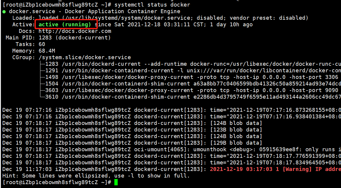 docker初识docker安装、基于docker安装mysql及tomcat、基本命令第3张