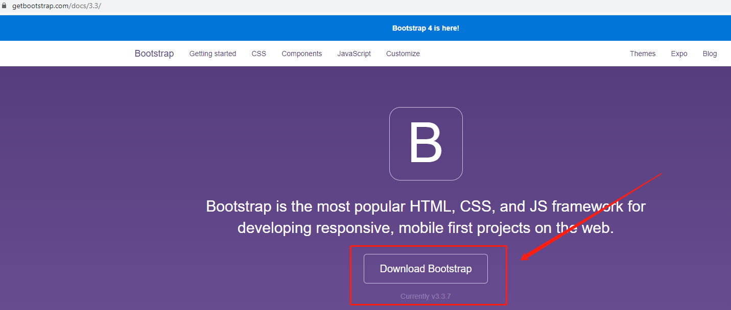 Getting bootstrap