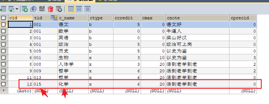 mysql 数据库的表中复制一条数据并添加到该表中第3张