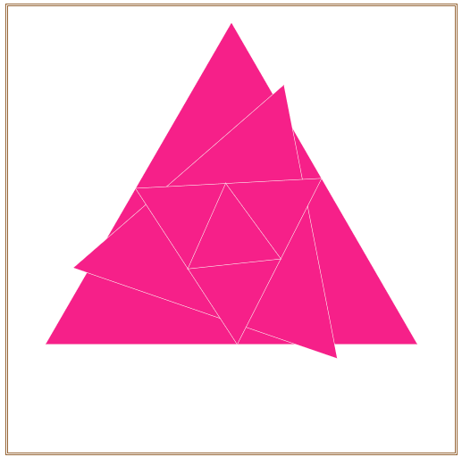 三角形旋转得到的图形图片