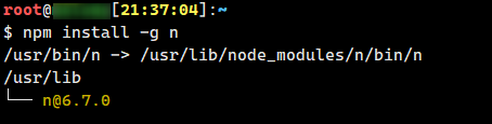 解决node.js升级中遇到的问题，提示n: command not found第1张