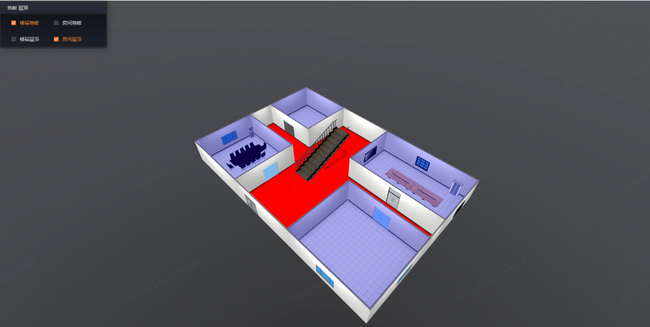 ThingJS 官方demo：3D房屋展示第2张