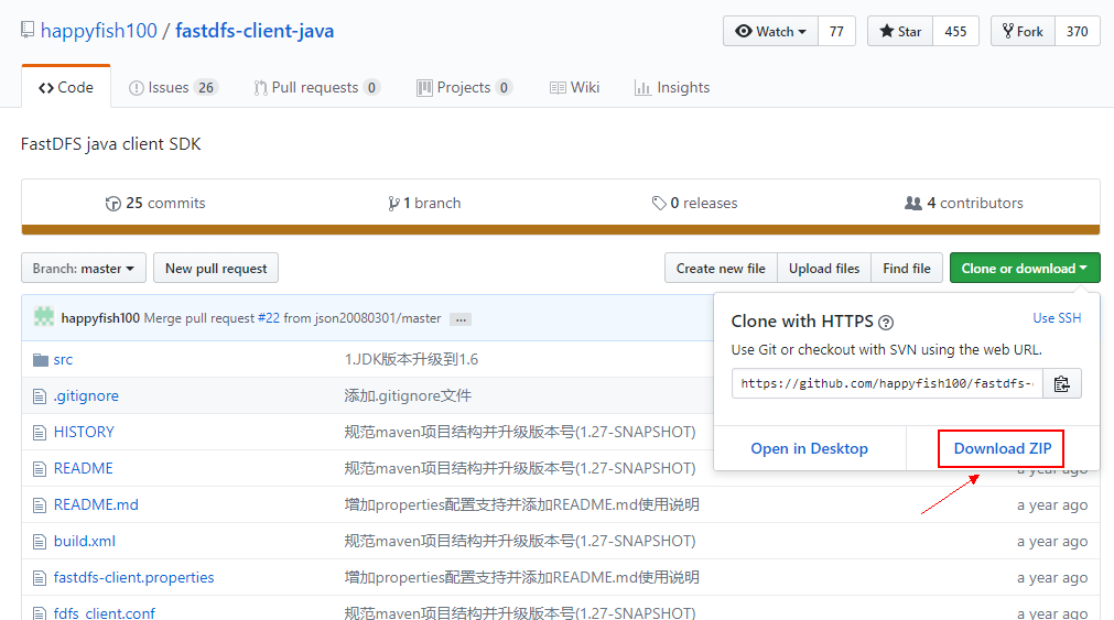 解决Maven无法下载fastdfs-client-java依赖，Dependency 'org.csource:fastdfs-client-java:1.27-SNAPSHOT' not found.第1张