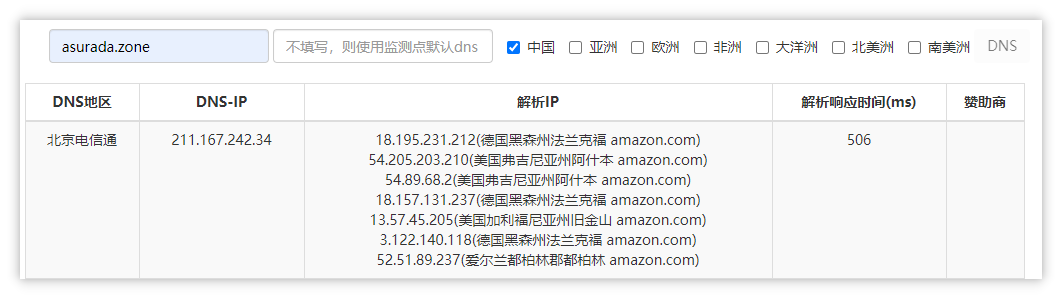 新版开启 CDN 域名解析结果