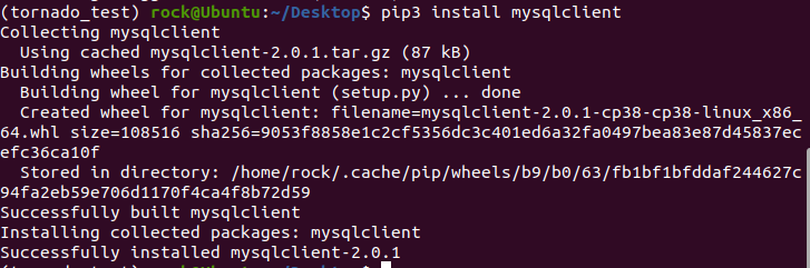 python3.8安装mysqlclient 报错第1张
