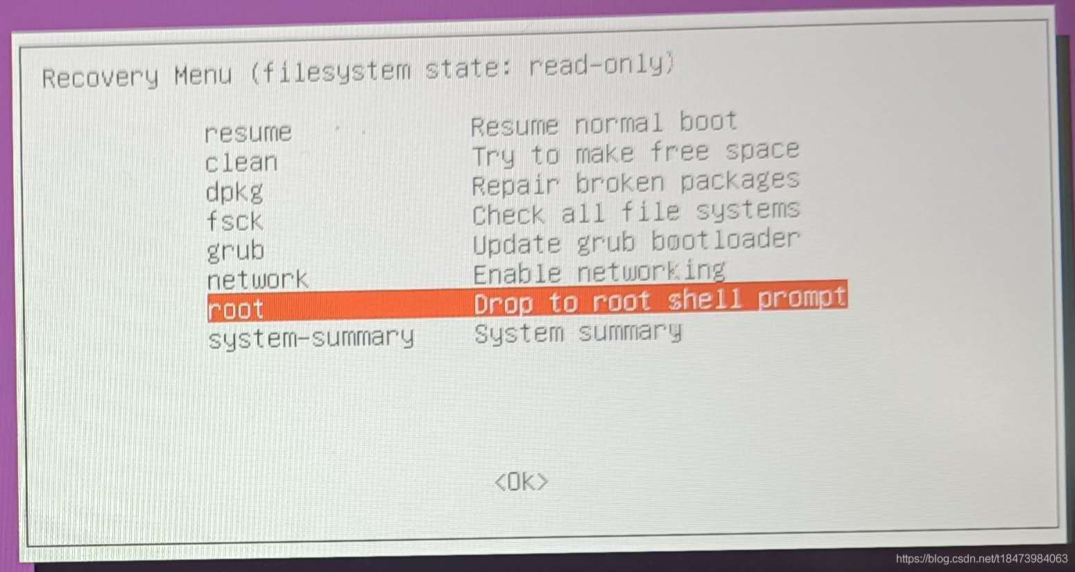 Ubuntu18.04启动时卡在/dev/sda1clean,* files, * blocks进不去系统， 起个神马昵称 博客园