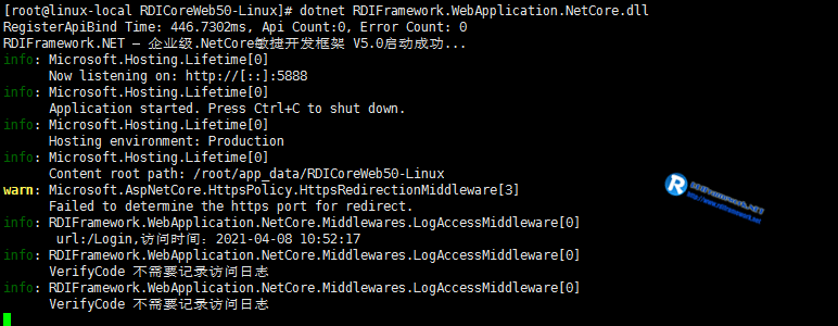 重新啟動.NET Core應用