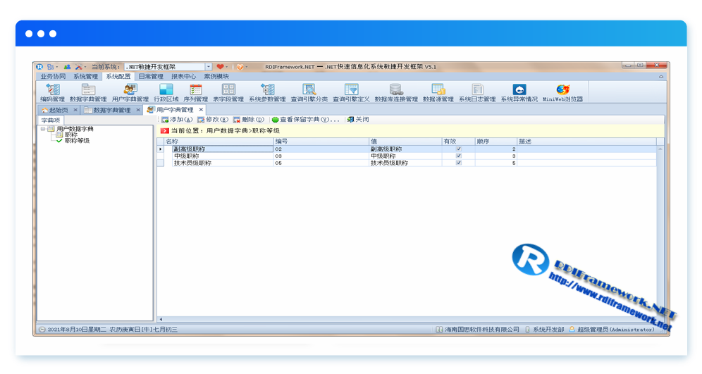 .NET敏捷开发框架-RDIFramework.NET V5.1发布(跨平台)-小白菜博客