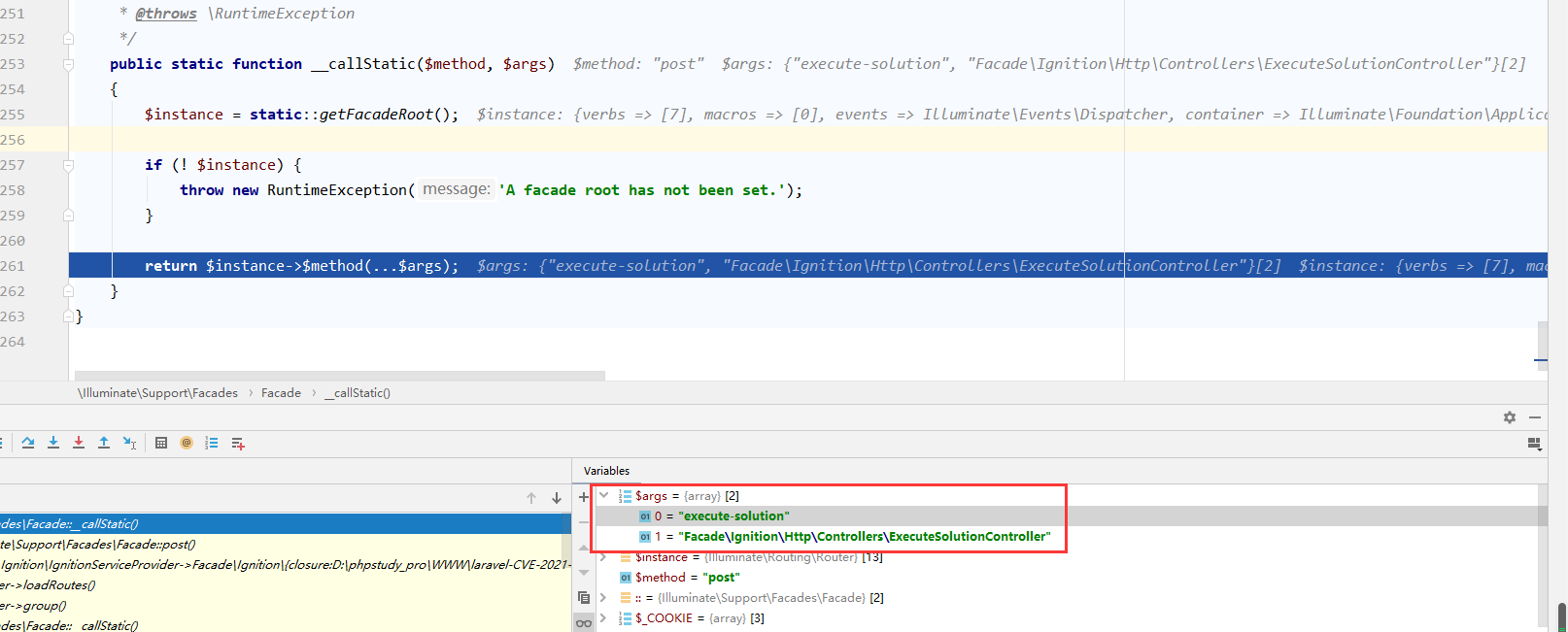 Laravel DEBUG模式 反序列化远程代码执行 POP链第7张