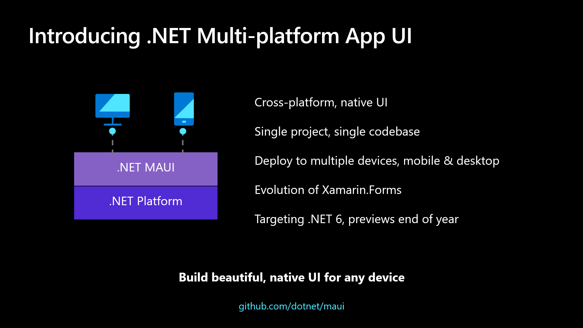 [翻译] .NET 官宣跨平台 UI 框架 MAUI